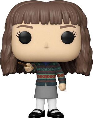 HARRY POTTER FIGURA POP! MOVIES VINYL HERMIONE CON VARITA 9 CM