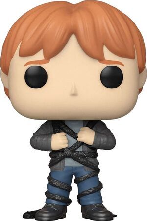 HARRY POTTER FIGURA POP! MOVIES VINYL RON EN LA TRAMPA DEL DIABLO 9 CM