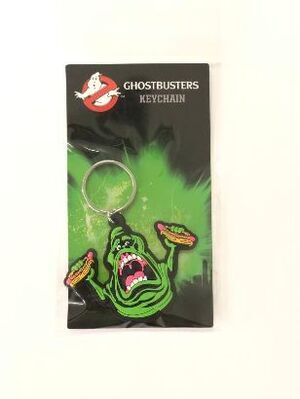 GHOSTBUSTERS LLAVERO DE GOMA SLIMER