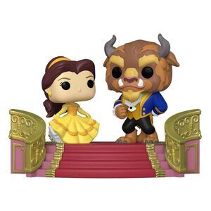 LA BELLA Y LA BESTIA PACK DE 2 POP MOMENT! VINYL FIGURAS FORMAL BELLE & BEAST 9 CM