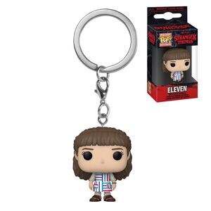 STRANGER THINGS TEMP.4 LLAVERO POCKET POP! VINYL ELEVEN 4 CM