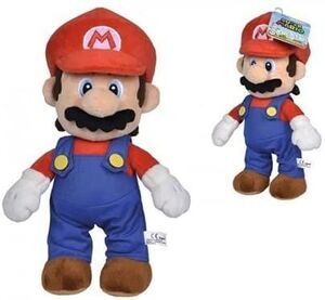 SUPER MARIO PELUCHE 30 CM MARIO