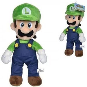 SUPER MARIO PELUCHE 30 CM LUIGI