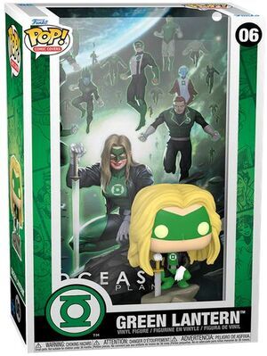 DC COMICS POP! COMIC COVER VINYL FIGURA DCEASED GREEN LANTERN 9 CM