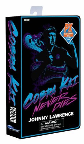 COBRA KAI SDCC 2022 EXCLUSIVE VHS FIG 18 CM JOHNNY LAWRENCE 