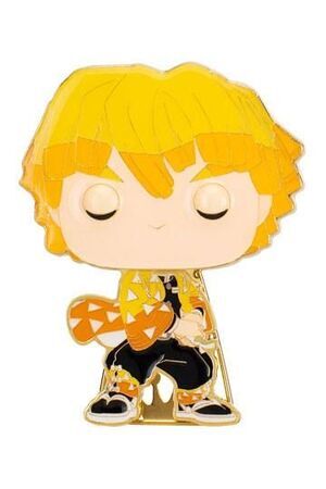 GUARDIANES DE LA NOCHE PIN CHAPA ESMALTADA ZANITSU AGATSUMA 10 CM FUNKO POP