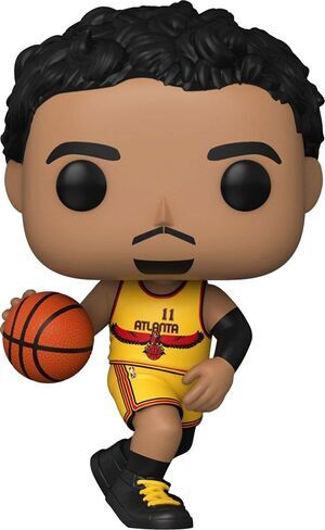 NBA HAWKS POP! BASKETBALL VINYL FIGURA TRAE YOUNG (CITY EDITION 2021) 9 CM