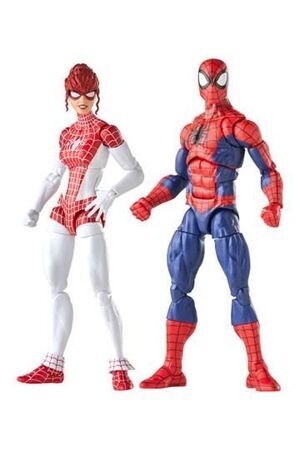 SPIDERMAN & SPINNERET PACK 2 FIGURAS 15 CM SPIDERMAN MARVEL LEGENDS