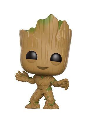 GUARDIANES DE LA GALAXIA FIGURA 9 CM YOUNG GROOT VINYL POP                 