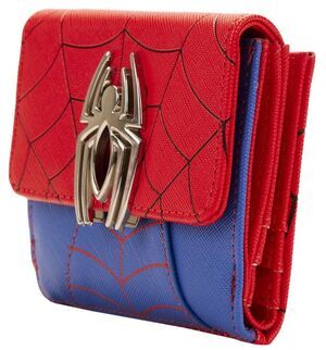 SPIDERMAN CARTERA TRAJE Y LOGO