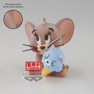 TOM Y JERRY FIG 5 CM FLOCKED JERRY 