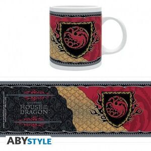 CASA DEL DRAGON (JUEGO DE TRONOS) TAZA 320 ML TARGARYEN DRAGON CREST