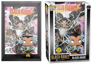 BLACK ADAM POP! COMIC COVER VINYL FIGURA BLACK ADAM (BRILLA EN LA OSCURIDAD) 9 CM