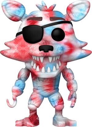 FIVE NIGHTS AT FREDDY'S FIGURA POP! GAMES VINYL TIEDYE FOXY 9 CM