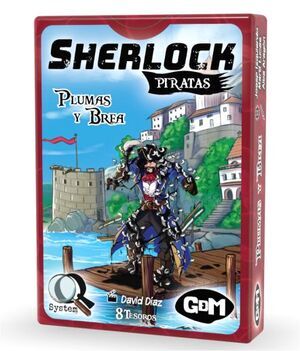 SHERLOCK Q8 PIRATAS. PLUMAS Y BREA