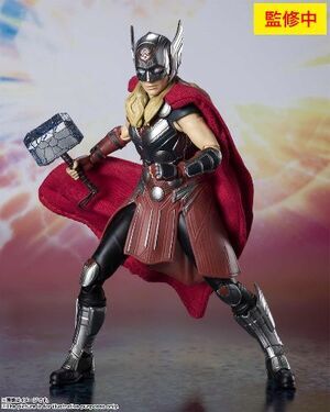 THOR LOVE Y THUNDER MOVIE FIG 14;5 CM S.H FIGUARTS MIGHTY THOR