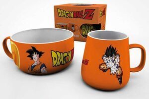 DRAGON BALL PACK DESAYUNO GOKU TAZA + CUENCO                               