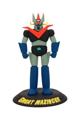 MAZINGER Z MINI FIGURA GOMA GREAT MAZINGER