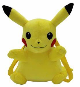 POKEMON MOCHILA PELUCHE PIKACHU 35 CM