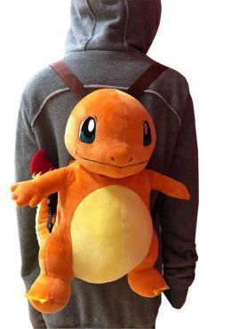 POKEMON MOCHILA PELUCHE CHARMANDER 35 CM