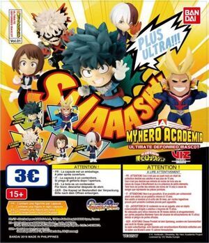 GASHAPON MY HERO ACADEMIA SWING 01