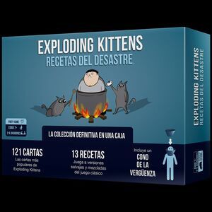 EXPLODING KITTENS RECETAS DEL DESASTRE