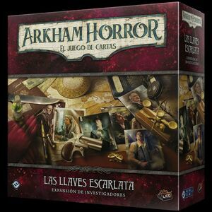 ARKHAM HORROR LCG LAS LLAVES ESCARLATA EXP. INVESTIGADORES