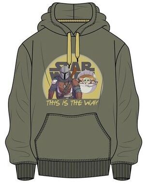 STAR WARS THE MANDALORIAN SUDADERA CON GORRO THIS IS THE WAY S