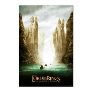 POSTER EL SEOR DE LOS ANILLOS ARGONATH 61 X 91 CM