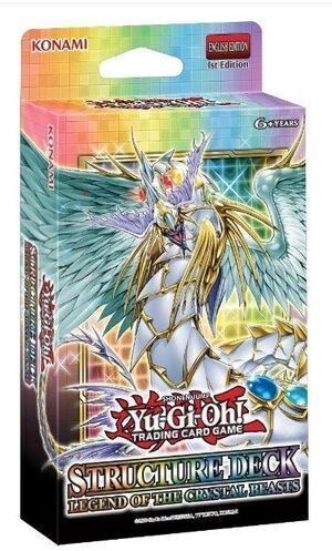 YU-GI-OH BARAJA ESTRUCTURA LA LEYENDA DE LAS BESTIAS DE CRISTAL