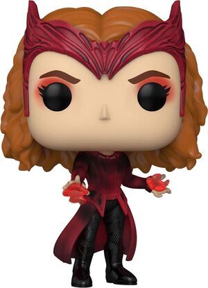 DOCTOR STRANGE EN EL MULTIVERSO DE LA LOCURA POP! MARVEL VINYL FIGURA SCARLET WITCH 9 CM