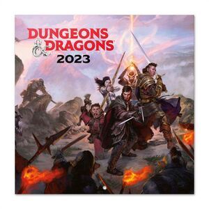 CALENDARIO 2023 DUNGEONS & DRAGONS 30X30