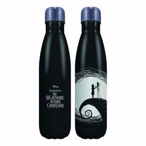 PESADILLA ANTES DE NAVIDAD BOTELLA METALICA JACK Y SALLY