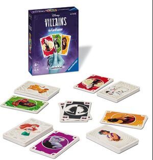 DISNEY VILLANOS. EL JUEGO DE CARTAS