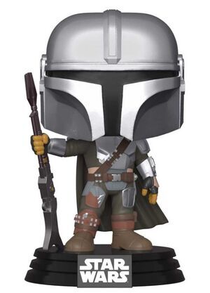 STAR WARS THE MANDALORIAN FIG 9CM POP THE MANDALORIAN                      