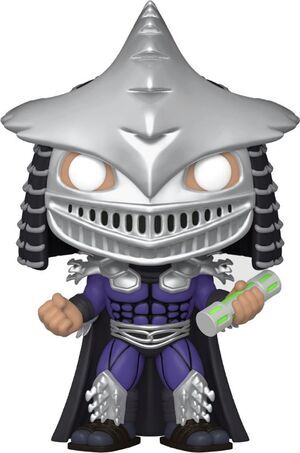 TORTUGAS NINJA FIGURA SUPER SIZED JUMBO POP! VINYL SHREDDER 25 CM EDICI�N ESPECIAL