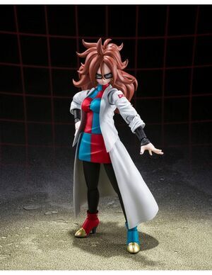 DRAGON BALL Z FIG 14;5 CM ANDROIDE 21 LAB COAT
