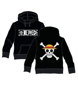 ONE PIECE SUDADERA CAPUCHA SKULL XS