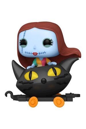 PESADILLA ANTES DE NAVIDAD FIGURA POP! DISNEY TRAIN CART VINYL SALLY IN CAT CART 9 CM