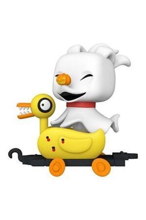 PESADILLA ANTES DE NAVIDAD FIGURA POP! DISNEY TRAIN CART VINYL ZERO IN DUCK CART 9 CM