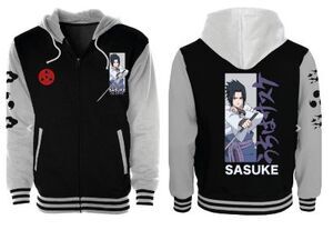 NARUTO SHIPPUDEN SUDADERA CON GORRA SASUKE XL