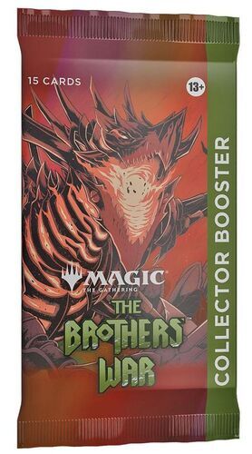 MAGIC - BROTHERS WAR SOBRE DE COLECCIONISTA (INGLS) LA GUERRA DE LOS HERMANOS