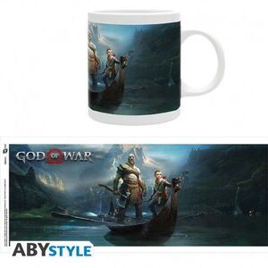 GOD OF WAR RAGNAROK TAZA 320 ML KRATOS Y ATREUS