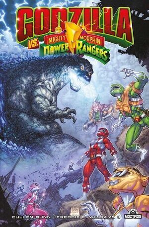 GODZILLA VS MIGHTY MORPHIN POWER RANGERS. EDICIN LIMITADA