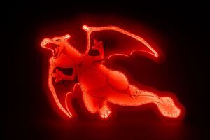 POKEMON CHARIZARD LIGHT-UP NEON STYLE LAMPARA 30 CM