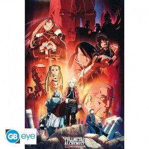 FULLMETAL ALCHEMIST POSTER 91;5X61 CM ARTE CON LLAVE