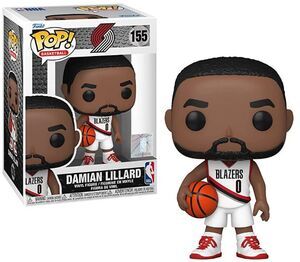 NBA PORTLAND TRAIL BLAZERS POP! BASKETBALL FIGURA DAMIAN LILLARD F-155