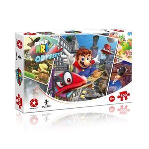 NINTENDO SUPER MARIO ODYSSEY WORLD TRAVEL PUZZLE 500 PIEZAS