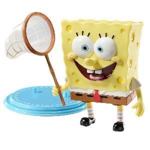 BOB ESPONJA BENDYFIG FIGURA 12;5 CM BOB ESPONJA