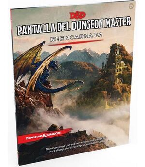 DUNGEONS & DRAGONS: PANTALLA DEL DUNGEON MASTER REENCARNADA (WIZARD)